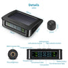 ZEEPIN C220 Tire Pressure Monitoring System Solar TPMS with 4 External Sensors