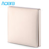Aqara Wall Intelligent Voice Light Control Home Switch Panel Zero Fire Single Key Version ( Xiaomi Ecosystem Product )