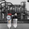 AFC2000 1/4 inch Air Compressor Oil Water Separator Regulator Trap Filter Airbrush