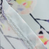 Vintage Floral A-line Dress Square Neck Puff Sleeve