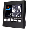 Multi-function LED Backlight Color Screen Weather Clock