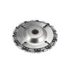4 Inch 22 Teeth Carving Chain Disc Woodworking Sculpting Tool for 100 / 115 Angle Grinder