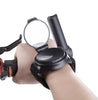 Bike Wrist-mounted Rear View Mirror Wing Side Folding 360 Degree Rotation