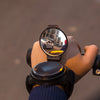 Bike Wrist-mounted Rear View Mirror Wing Side Folding 360 Degree Rotation
