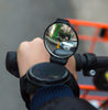 Bike Wrist-mounted Rear View Mirror Wing Side Folding 360 Degree Rotation