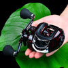 PRO BEROS DW121 Metal Fishing Reel Aluminum Alloy 18 + 1 Ball Bearings Spool