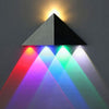 sanlang - 120 85 - 265V 5W 5 Head Triangle Wall Light