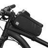 SAHOO Bike-mounted Phone Holder Tool Bag Fingerprint Unlock Water Resistant Reflective Zipper