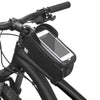 SAHOO Bike-mounted Phone Holder Tool Bag Fingerprint Unlock Water Resistant Reflective Zipper