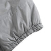 Cotton-padded Jacket Silver Luminous Water Resistant Winter Coat