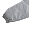 Cotton-padded Jacket Silver Luminous Water Resistant Winter Coat