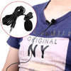 Portable External 3.5mm Hands-Free Mini Wired Collar  Lavalier Microphone
