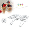 16 Holes Cupcake Cone Baking Rack DIY Cooling Rack Ice Cream Holder