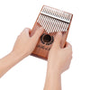 MEIBEITE Thumb Piano Kalimba 17 Key Tone Mahogany