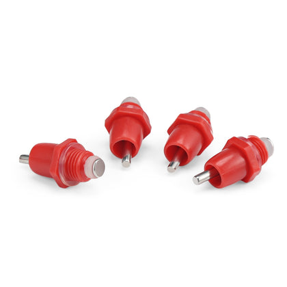 100PCS Red Nipples Drinking Chicken Automatic Water Dispenser Poultry Farming