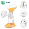 KIDOME XN - D240 Electric Breast Pump Personal Portable Rechargeable Baby Bottle Teat