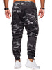 Camo Print Pocket Decoration Jogger Pants