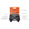 53pcs/set 72-tooth Ratchet Auto Repair Mechanic Wrench Sleeve Set