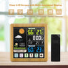 Gblife TS - 3310 Wireless Weather Station Clock Touchscreen Control 30m Transmission Range Battery-powered Design