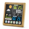 Gblife TS - 3310 Wireless Weather Station Clock Touchscreen Control 30m Transmission Range Battery-powered Design