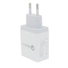 Cwxuan 18W 3 USB Ports QC 3.0 Power EU Plug Quick Adapter Charge