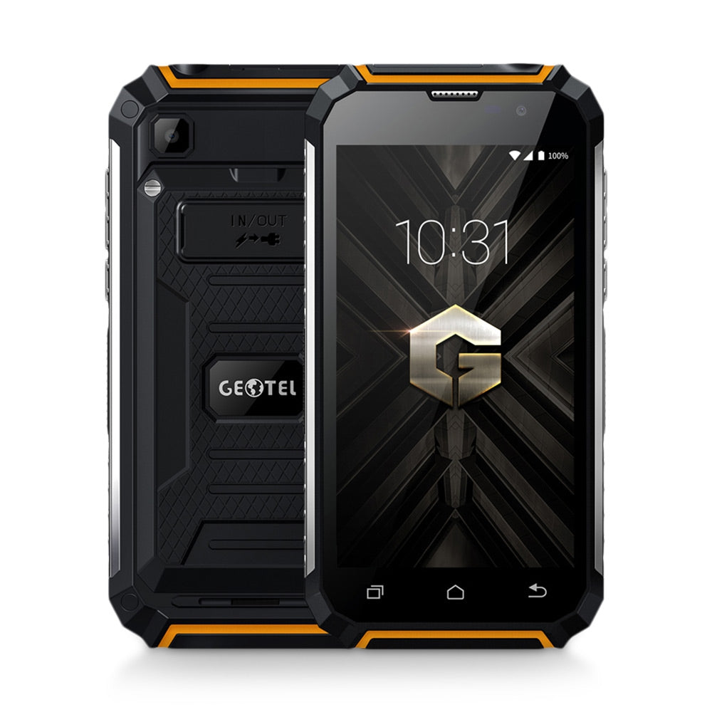 GEOTEL G1 5-inch 3G Smartphone 2GB RAM 16GB ROM MTK6580A 4-core 1.3GHz Water-resistant Charger