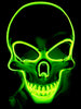 Halloween Cosplay Full Face LED Glowing Skull Mask