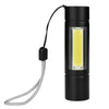 BRELONG 5000lm Multifunction T6 LED Flashlight Magnet Work Light USB Rechargeable Battery