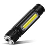 BRELONG 5000lm Multifunction T6 LED Flashlight Magnet Work Light USB Rechargeable Battery