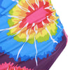 Lace Up Tie Dye Padded Tankini Swimsuit