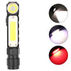Asafee D3 Multifunction Flashlight COB Rotating Work Light with USB Charging