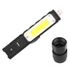 Asafee D3 Multifunction Flashlight COB Rotating Work Light with USB Charging
