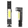Asafee D3 Multifunction Flashlight COB Rotating Work Light with USB Charging