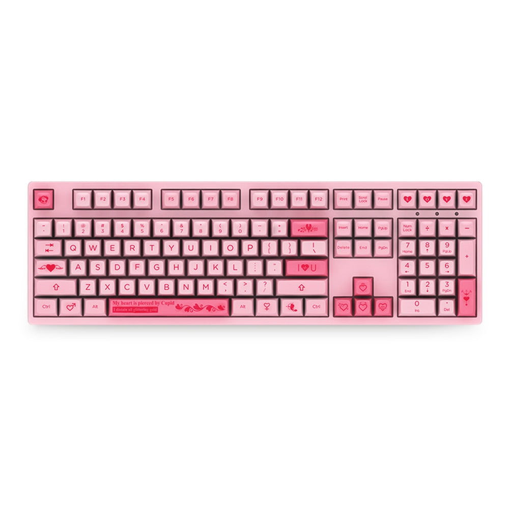Akko 3108 v2 Wired Mechanical Keyboard 108 Keys with 9 Additional Keycaps for Home / Office / Game