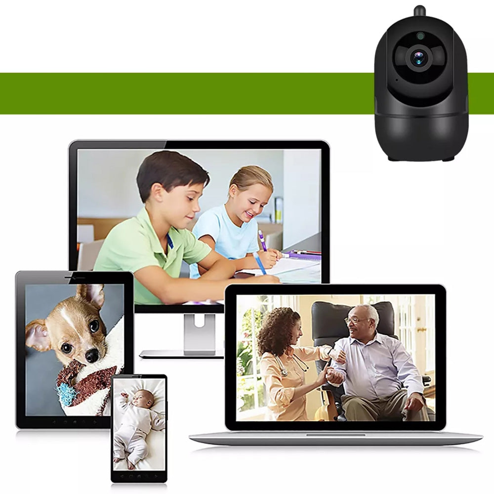 1080P HD WiFi Network IP Camera 2.0MP Night Vision Two Way Audio Home Security System Baby Monitor