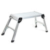 LSX - XCT01 Aluminium Alloy Portable Folding Ladder Platform Heavy Duty Bench Work Stool