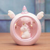 Unicorn Stars Night Light Small Table Lamp Student Gift