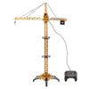 8054E 128cm Tall Hanging Tower Crane 4-channel Wire-controlled Engineering Vehicle Toy Gift