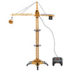 8054E 128cm Tall Hanging Tower Crane 4-channel Wire-controlled Engineering Vehicle Toy Gift