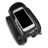SAHOO Bicycle Phone Tube Double Bag with Fingerprint Unlock Sun Visor