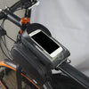 SAHOO Bicycle Phone Tube Double Bag with Fingerprint Unlock Sun Visor