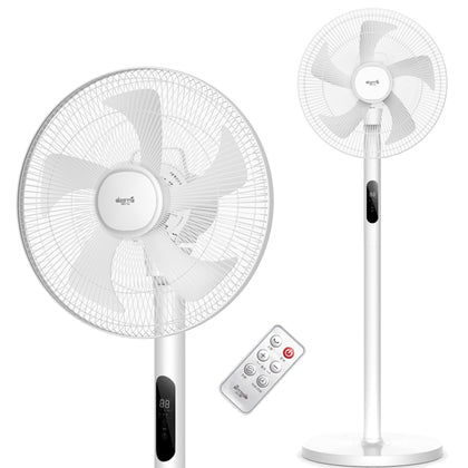 Deerma DEM - FSY70 Floor Fan DC Frequency Conversion Natural Wind with Remote Control
