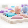 Wooden Digital Matching Magnetic Fishing Math Game Early Learning Educational Toys for Children