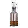 Kitchen Supplies Stainless Steel Glass Oil Pot Seasoning Bottle