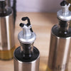 Kitchen Supplies Stainless Steel Glass Oil Pot Seasoning Bottle