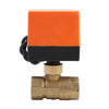 230V Electric Motorized Thread Ball Valve Air-conditioning Water System Controller 3-way 3-wire