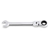 6PCS 8 - 17mm Flexible Head Ratchet Wrench Dual-use Gear Spanners