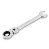6PCS 8 - 17mm Flexible Head Ratchet Wrench Dual-use Gear Spanners