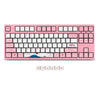 Akko 3087 Wired Mechanical Keyboard 87 Keys with 6 Additional Keycaps for Home / Office / Game