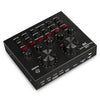 V8 + E300 Microphone Mixer Live Sound Card Combination Set